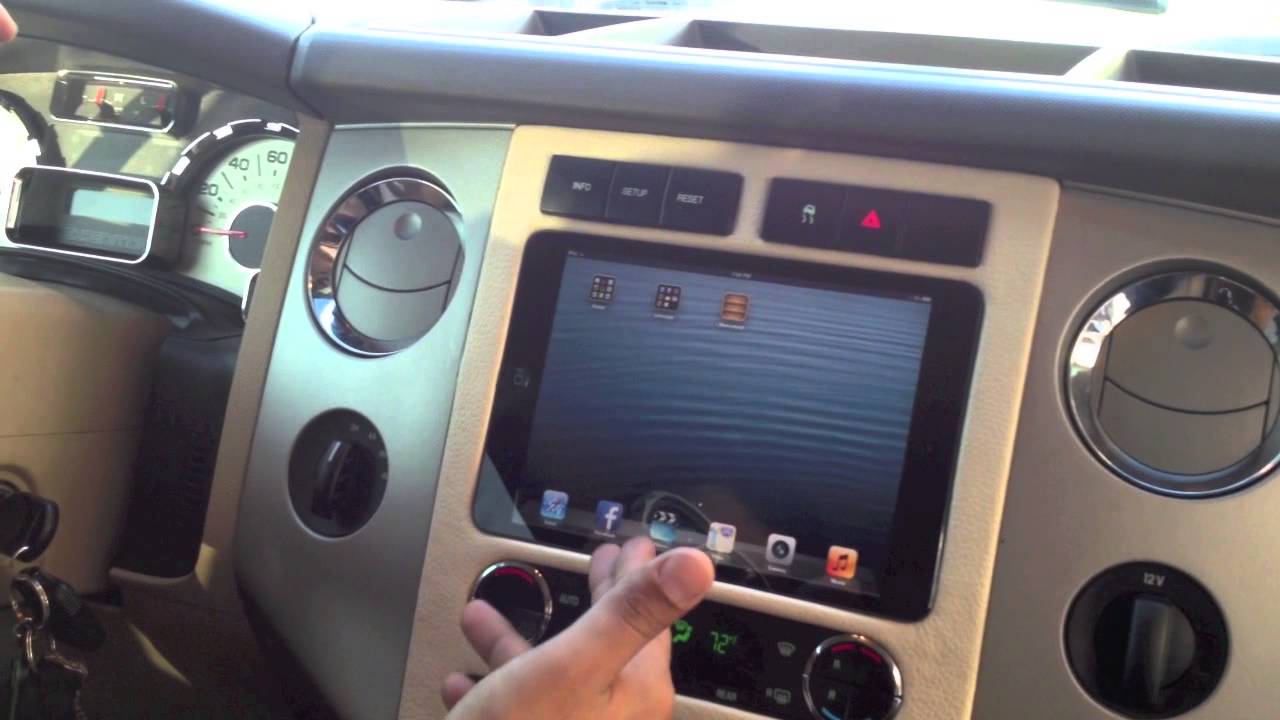 2008 Ford Expedition iPad Mini Custom Install