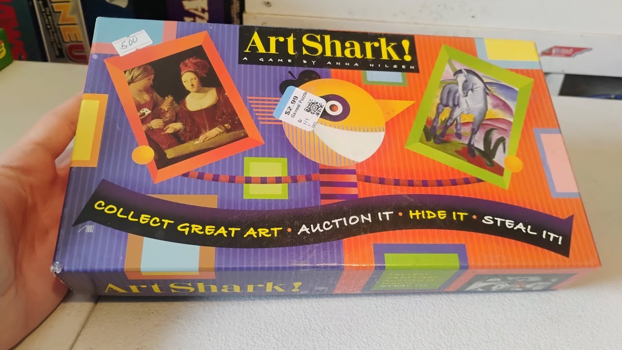 Unbixing Art Shark game 