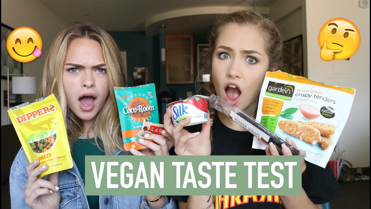 VEGAN TASTE TEST W/ SUMMER MCKEEN! | Mel Joy