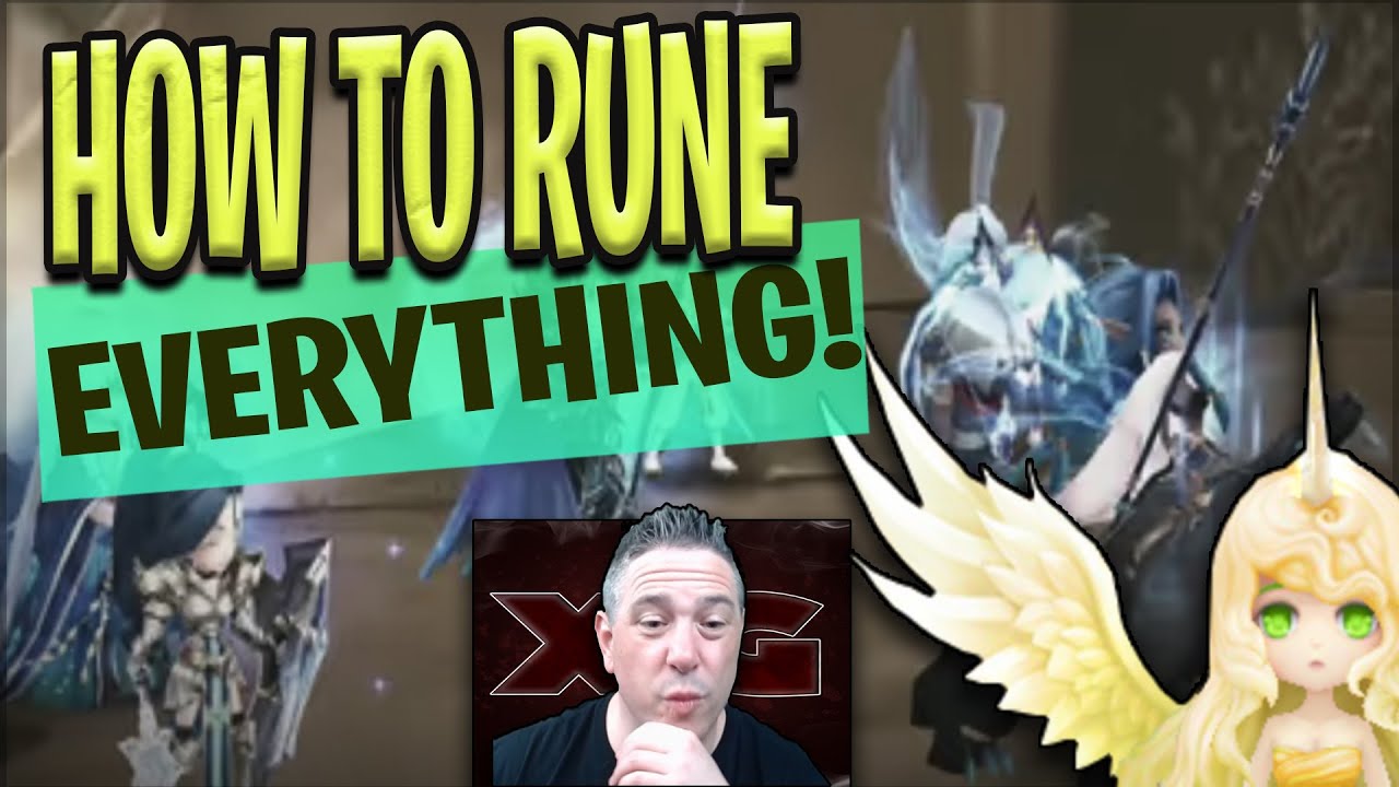 How to Rune... Everything?!?! : Summoners War