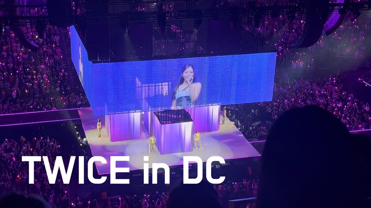 TWICE 미국 콘서트 브이로그 | 트와이스 Washington DC concert night vlog