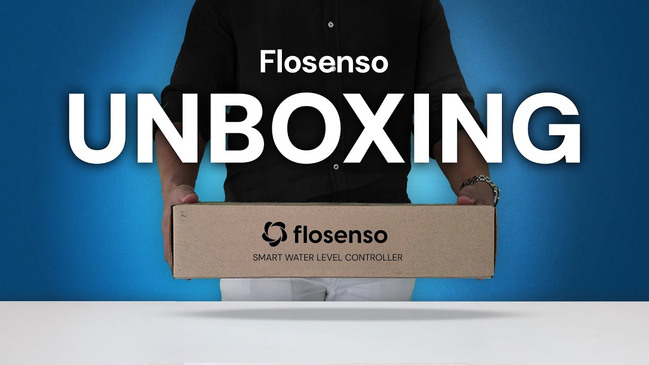 Flosenso Unboxing | The wired variant of smart water level controller