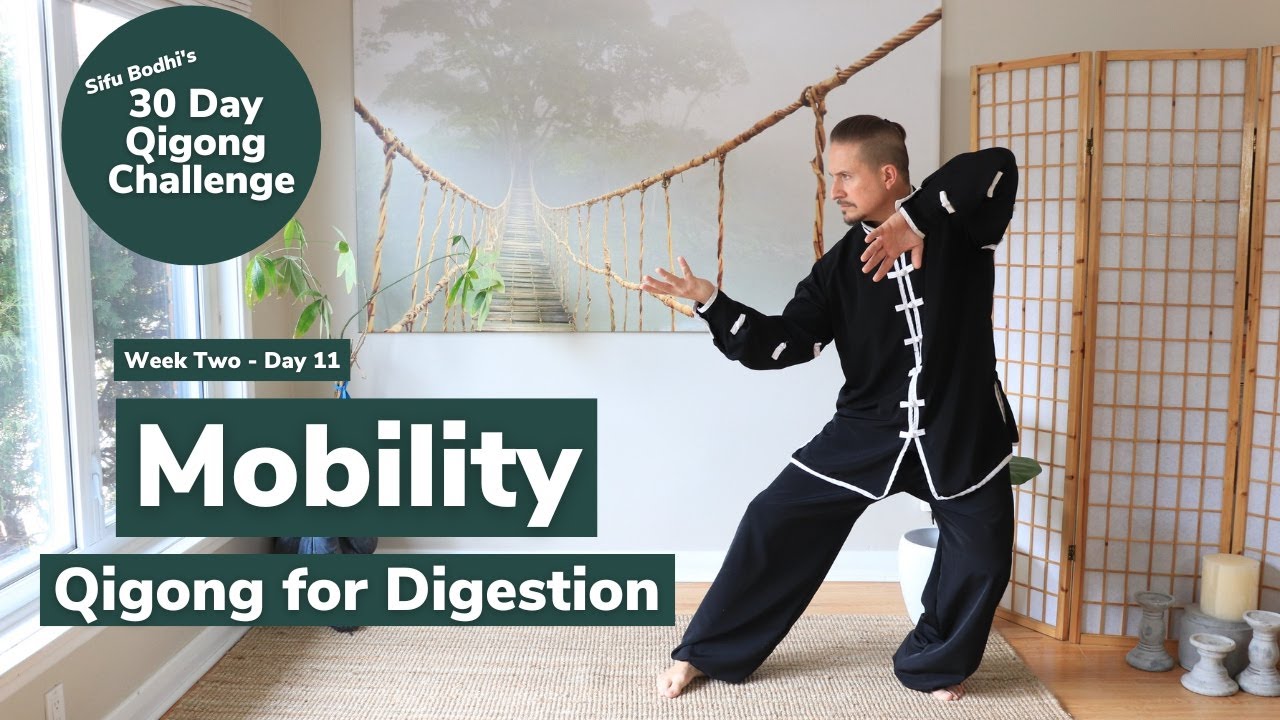 30 Day Qigong Challenge - Day 11 - Qigong for Digestion