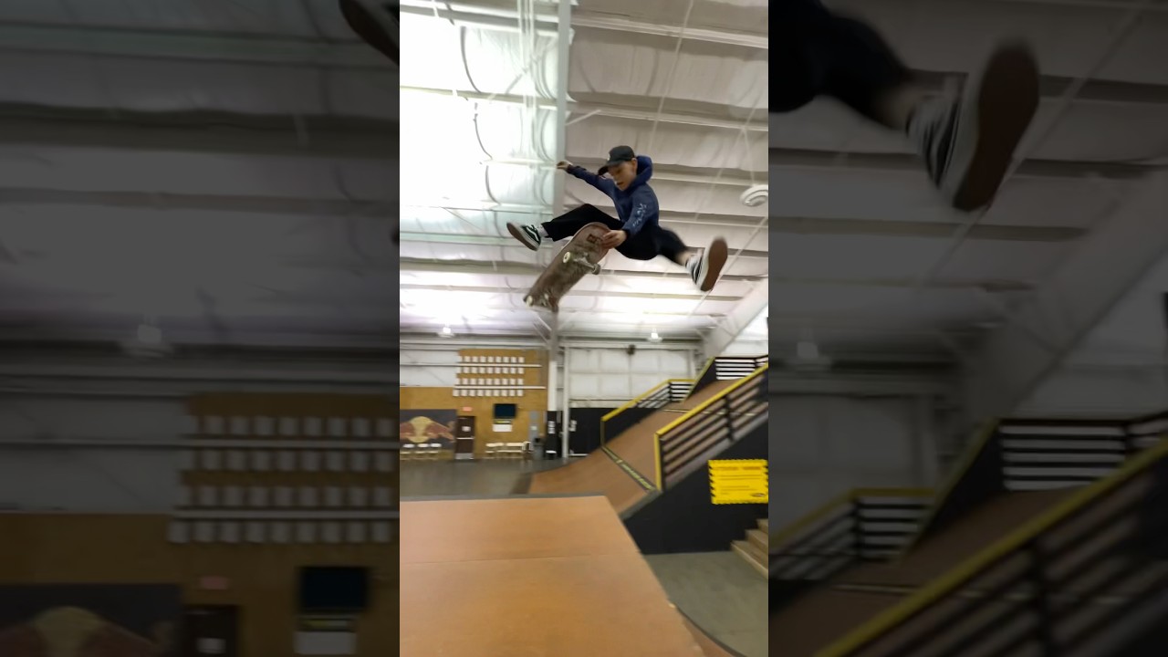 Gigantic 360 Flip By Kristion Jordan 😳 