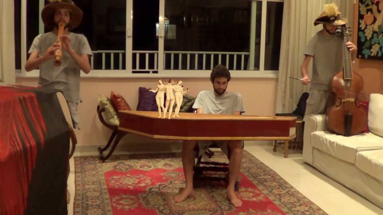 Harpsichord, viol and recorder plays Ballet from Praetorius (1571-1621) - Renaissance Music
