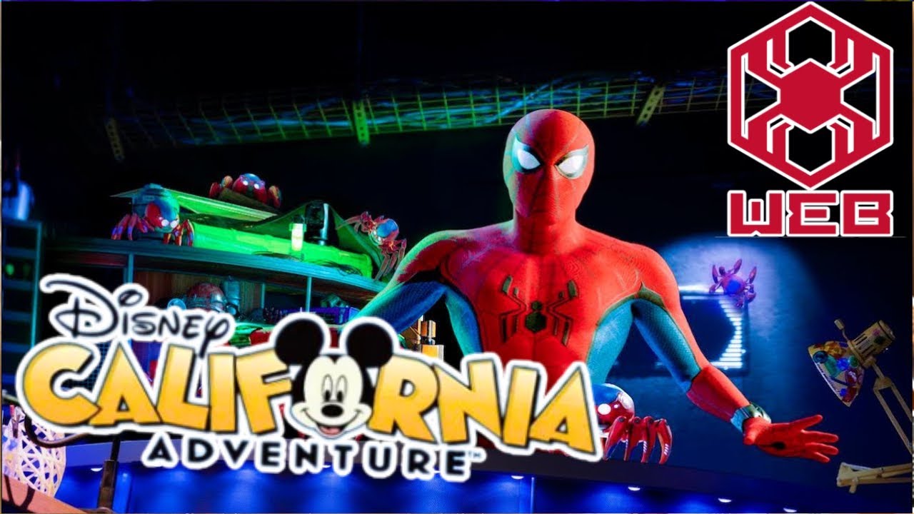 [NEW 2023] WEB SLINGERS - Interactive Spider-Man Ride - 4K 60FPS | DCA, Disneyland Resort