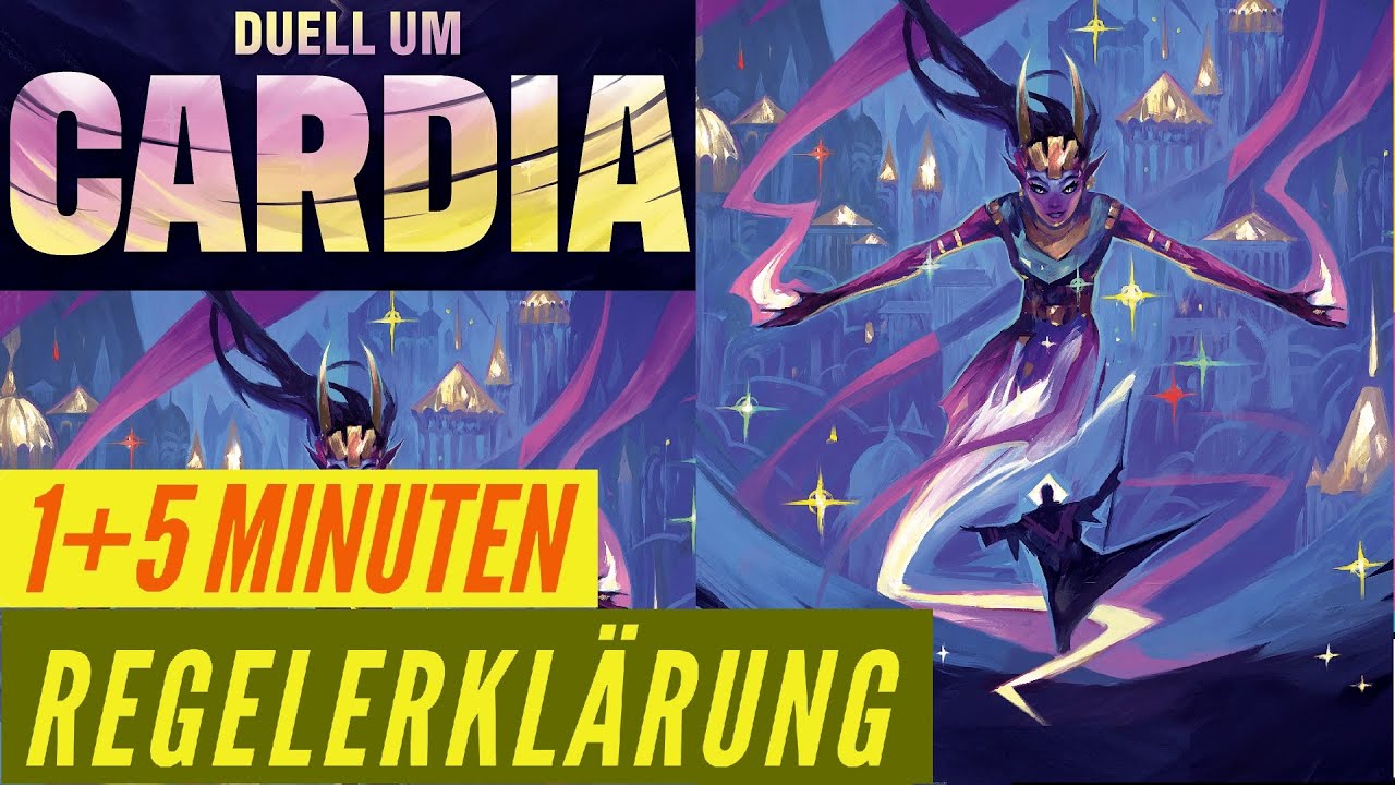 Duell um Cardia Regeln Anleitung Kartenspiel Erklärung Regelvideo