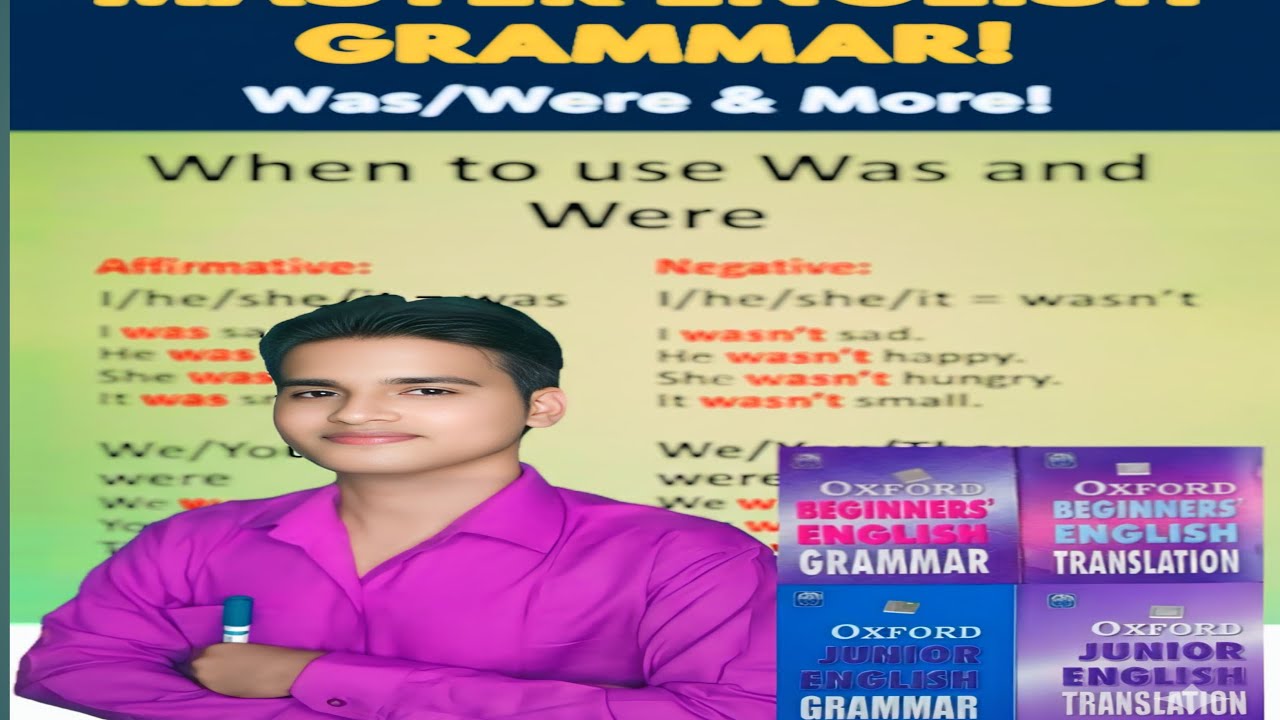 Oxford junior engish translation {Use of Was $ Were} Class 1💥💥💥