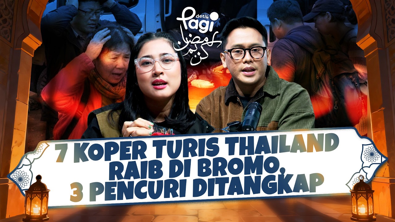 [detikPagi] 7 Koper Turis Thailand Raib di Bromo, 3 Pencuri Ditangkap