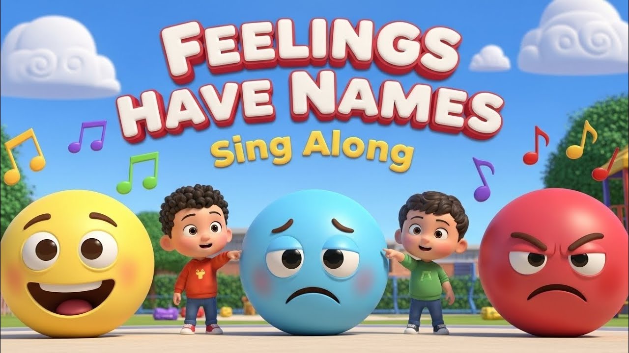 Feelings Have Names -  Children's Sing Along