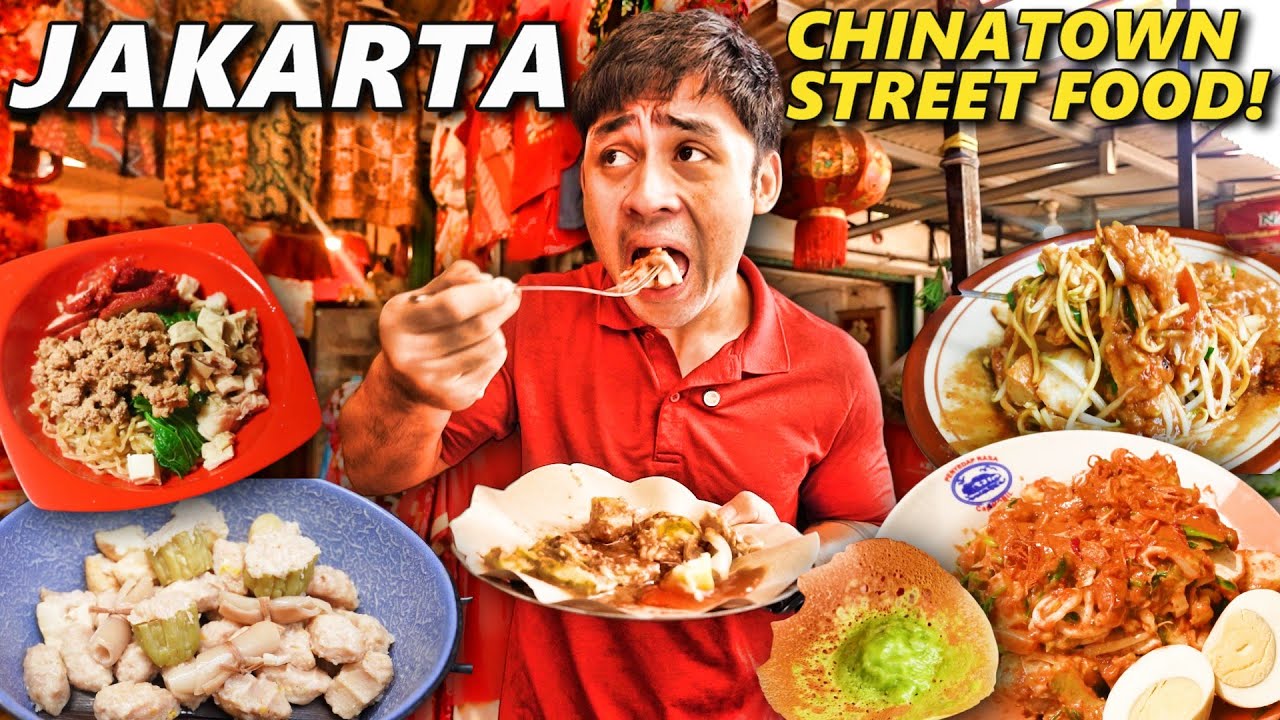 10 Must Try Chinatown Street Food in Jakarta! Indonesian Chinese Food Tour 🇮🇩