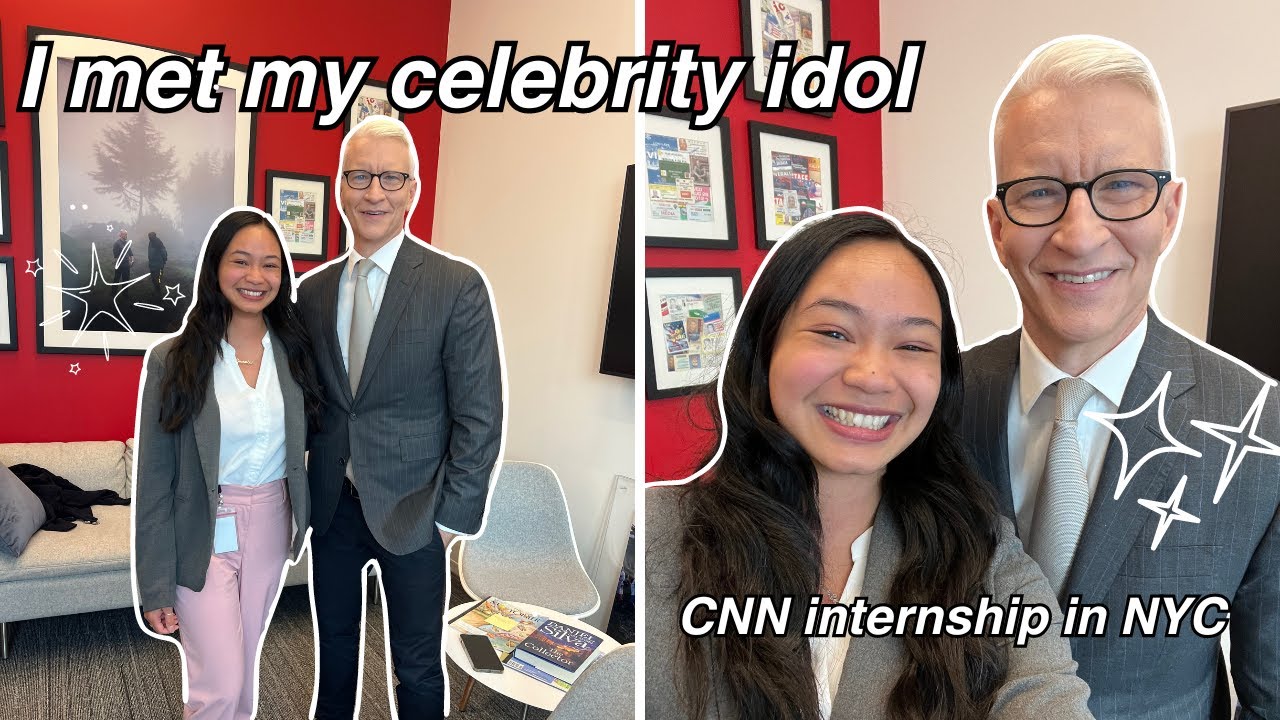 I met ANDERSON COOPER: NYC Intern Diaries