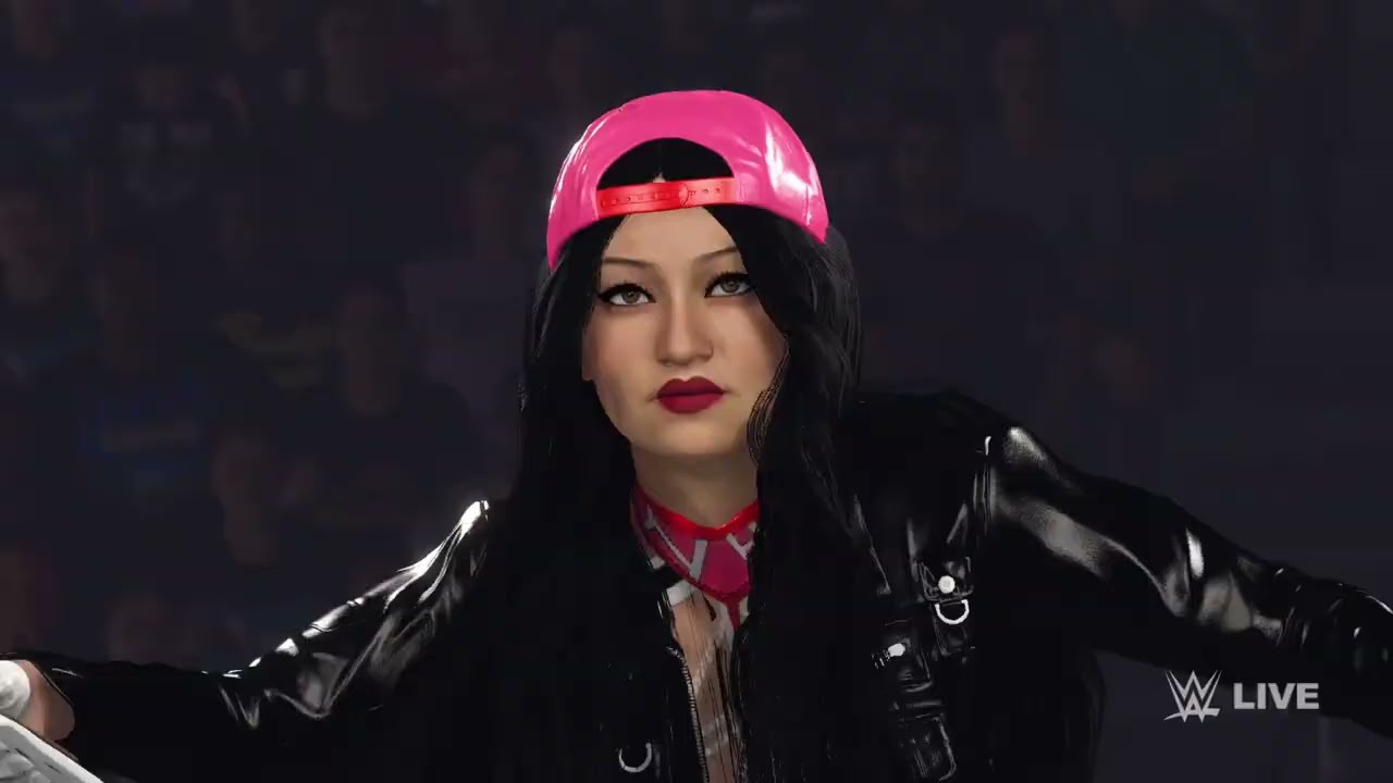 WWE 2K25 Gameplay - Rock vs. Amber, Ruby, & Suzy