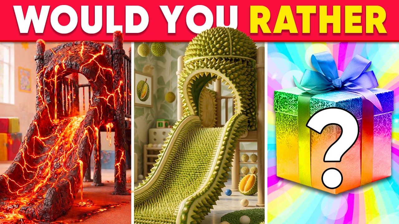 Would You Rather…? MYSTERY Gift Edition 🌋❄️🎁 HARDEST Choices Ever