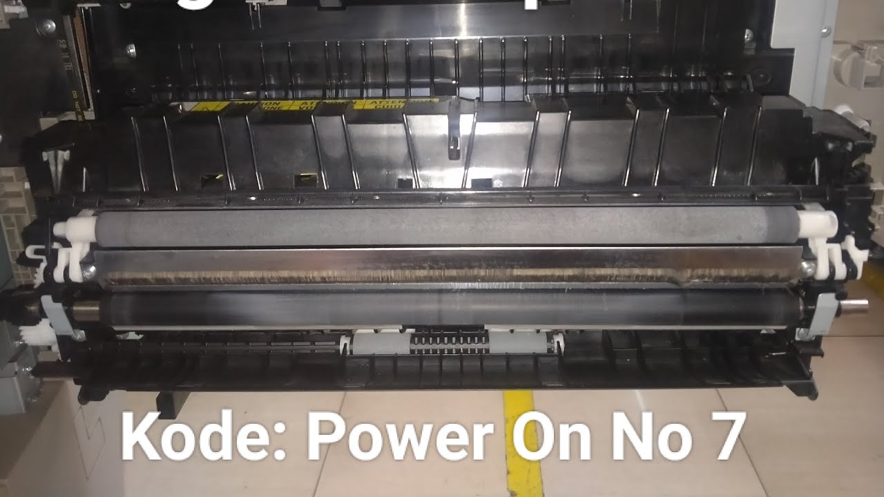 Cara mengatasi Kertas nyangkut Canon IRA 40xx/42xx kode Power ON 7