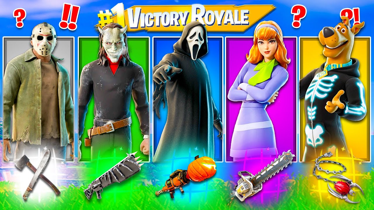 LOSOWY SKIN HALLOWEEN CHALLENGE w Fortnite