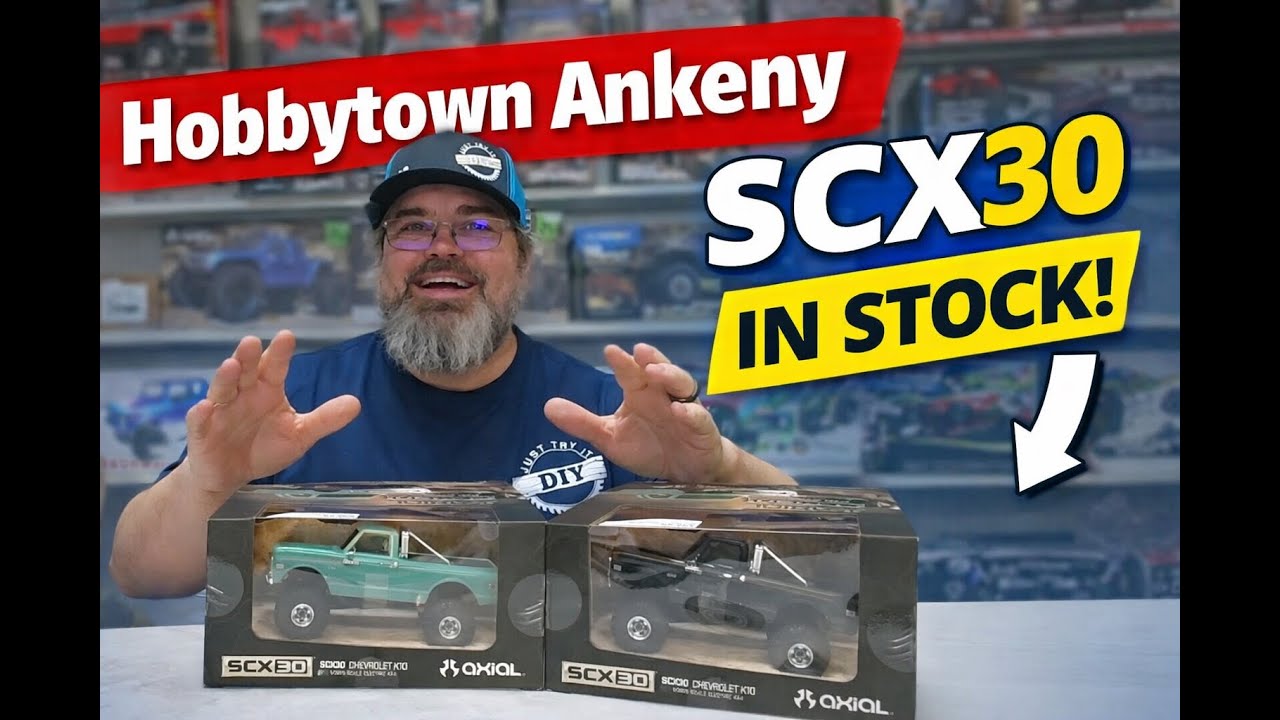 SCX30s at Hobbytown in Ankeny