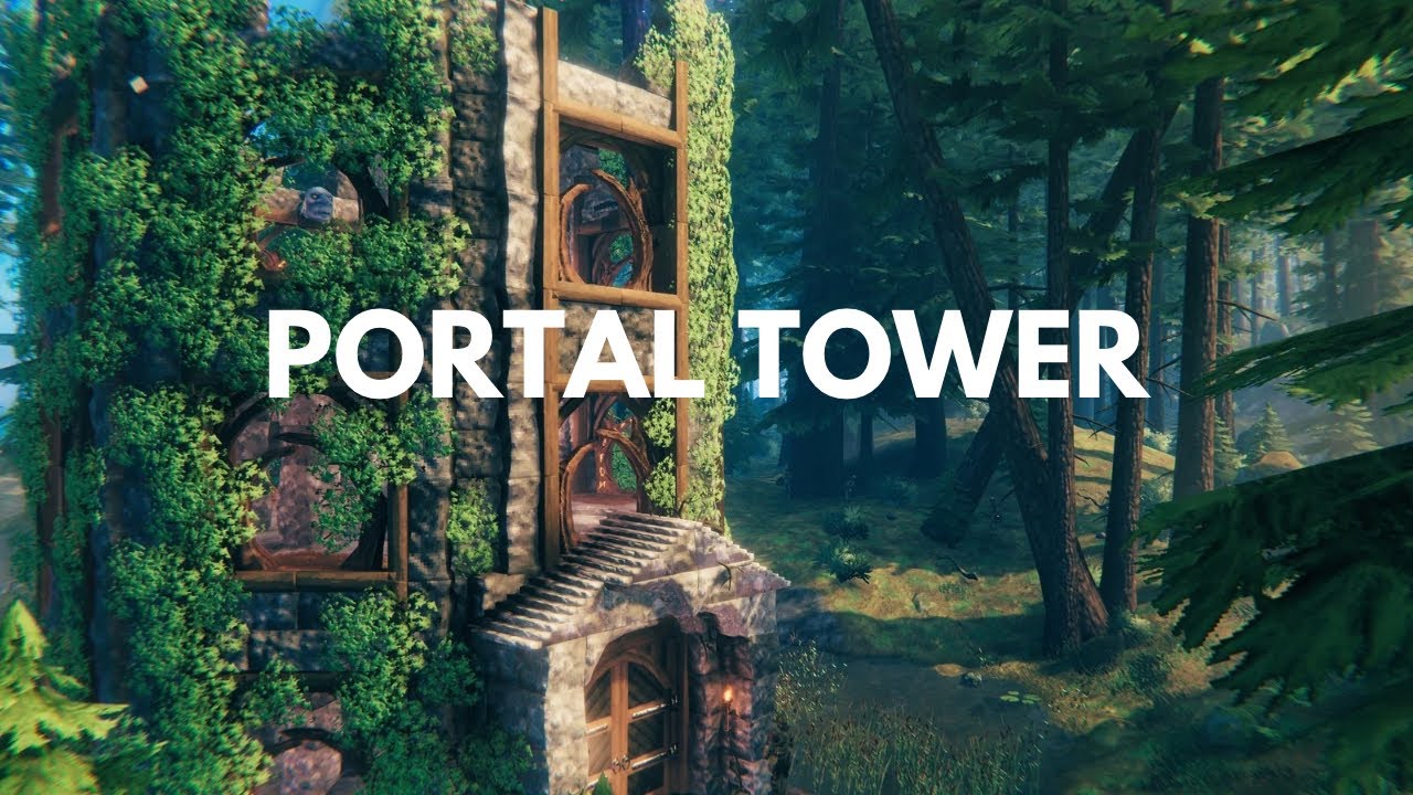 The Portal Tower That Connects My Valheim World