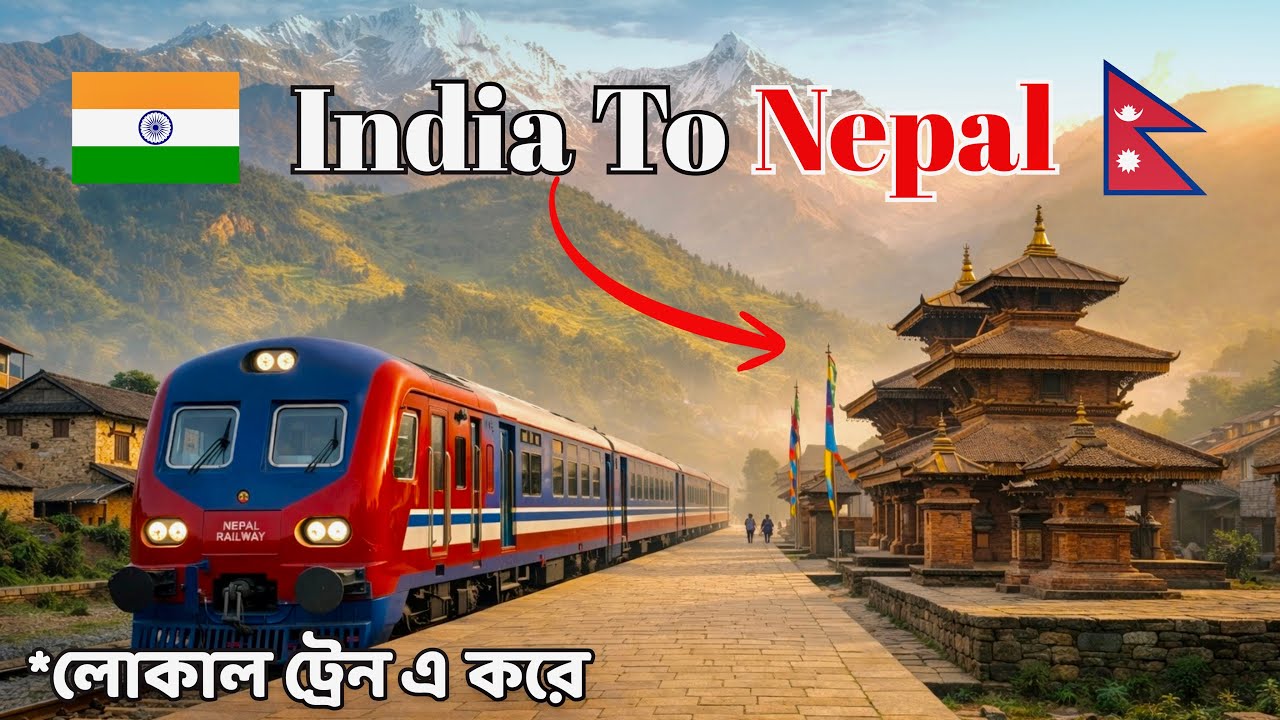 Train এ চেপে সরাসরি নেপাল! 😍 | Jaynagar to Janakpur Dham Train Journey | Indo-Nepal Train Journey