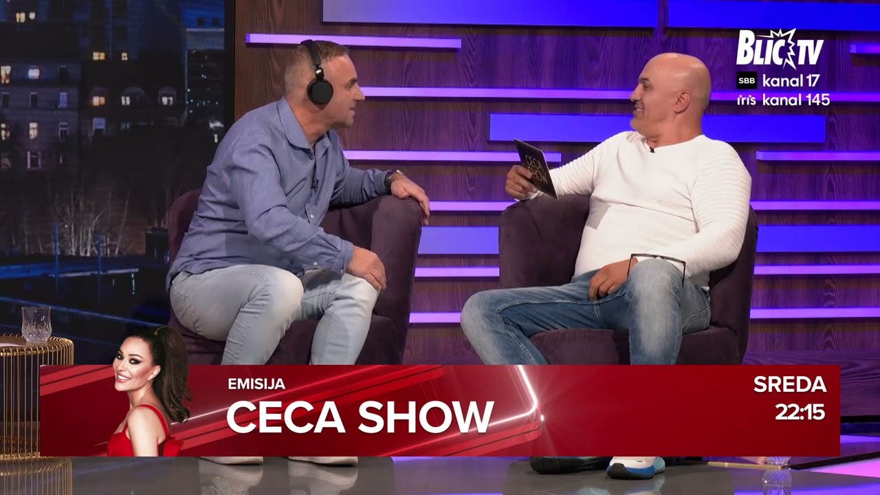 Zabava je na BLICU! Ove srede sjajni gosti u emisiji CECA SHOW! Knez, Baki B3, Ivan Gavrilović