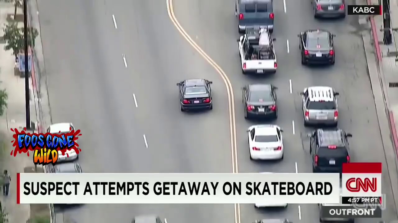 CHOLO ON A SKATEBOARD CHASE | FOOS GONE WILD