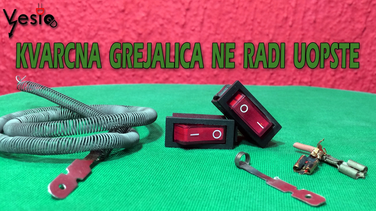 Kako popraviti kvarcnu grejalicu ( ne greje uopste )