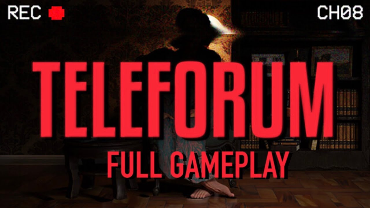 Let's Play: TELEFORUM - a VERY #disturbing found footage horror indie!