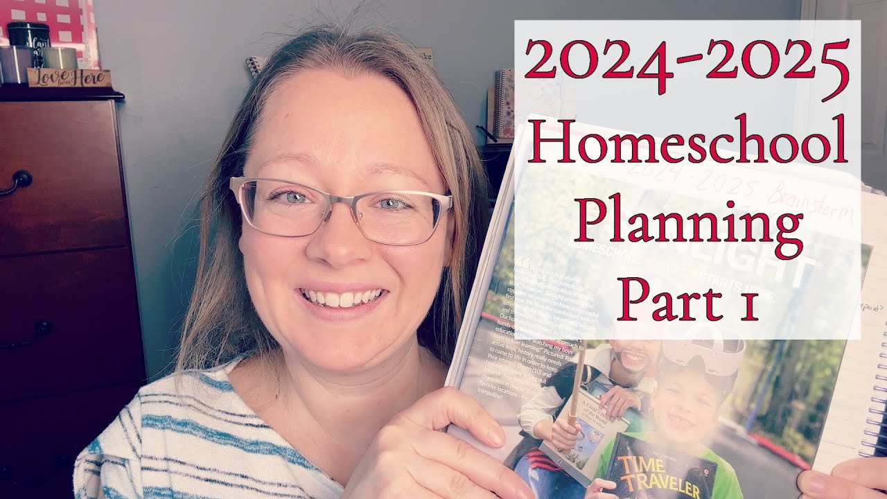 2024-2025 HOMESCHOOL PLANNING || LAST YEAR OF HIGH SCHOOL || STARTING WITH A BRAINSTORM