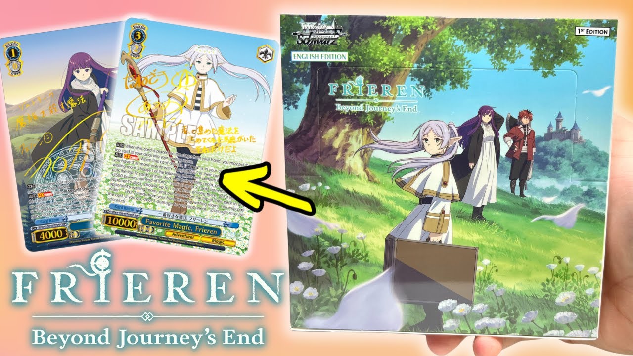 ✨EPIC PULLS✨ from the NEW Frieren: Beyond Journey's End Weiss Schwarz Set! (2 Booster Boxes Opened)