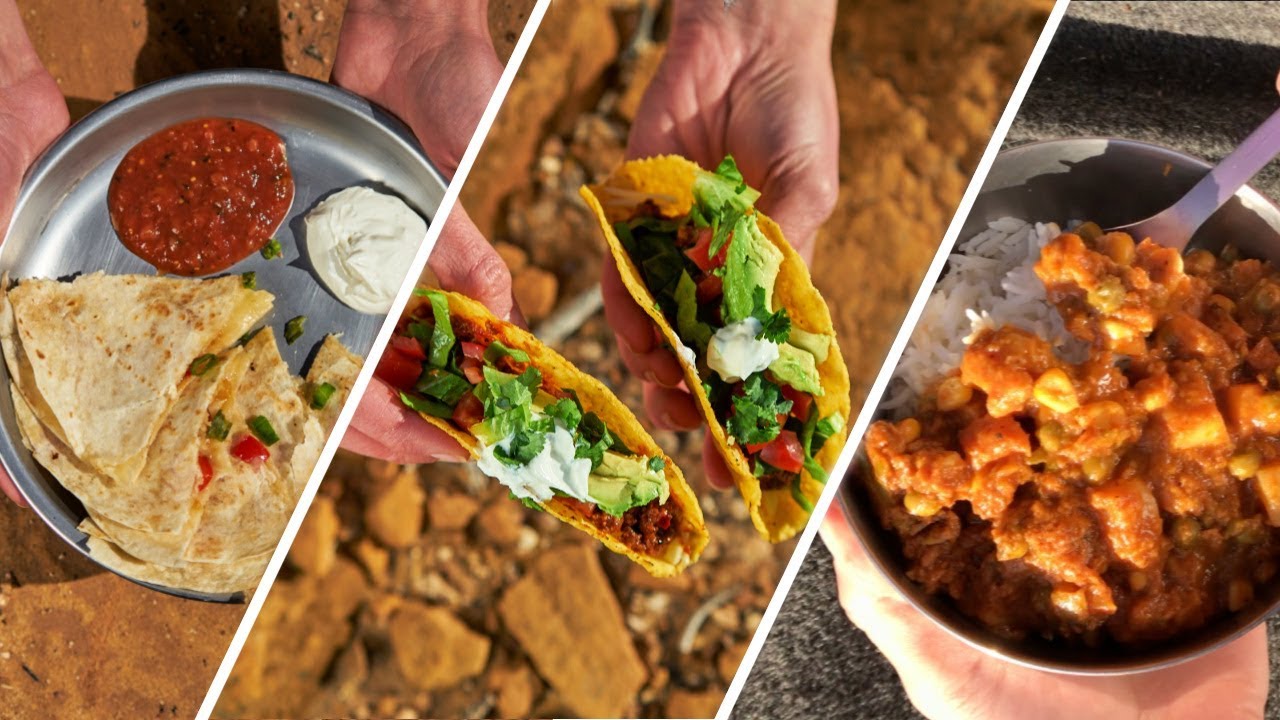 3 SUPER EASY Car Camping Dinner Ideas