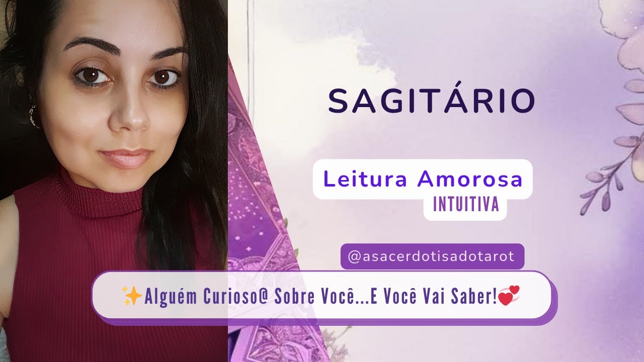 ✨️SAGITÁRIO|AMOR|💞Alguém Curioso@ Sobre Você...E Você Vai Saber!👩‍❤️‍👨