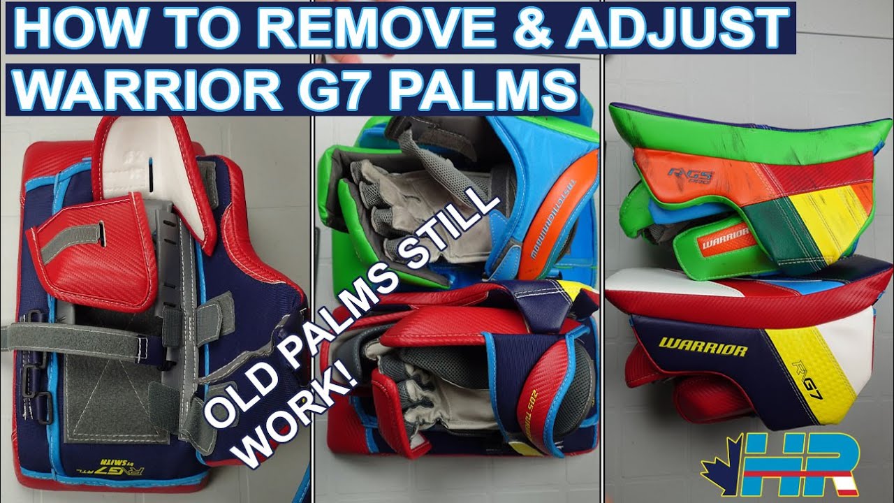 How to adjust & remove Warrior Ritual G7 blocker palms & index finger guard. Can you use G5 palms?