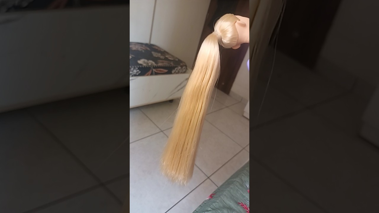 #shorts so long hair #barbie 😲👌👌#doll #toys #cute #comedy #funny #barbiedoll #animation
