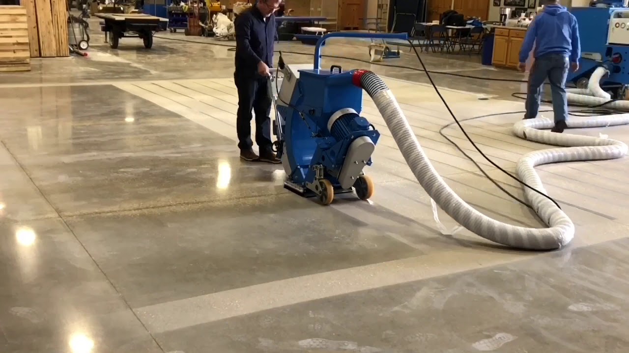Shot Blasting with the IMPACTS S320E Shot Blaster
