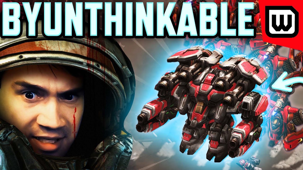 This entire video is 1 epic game. New patch SC2 - ByuN vs Dark