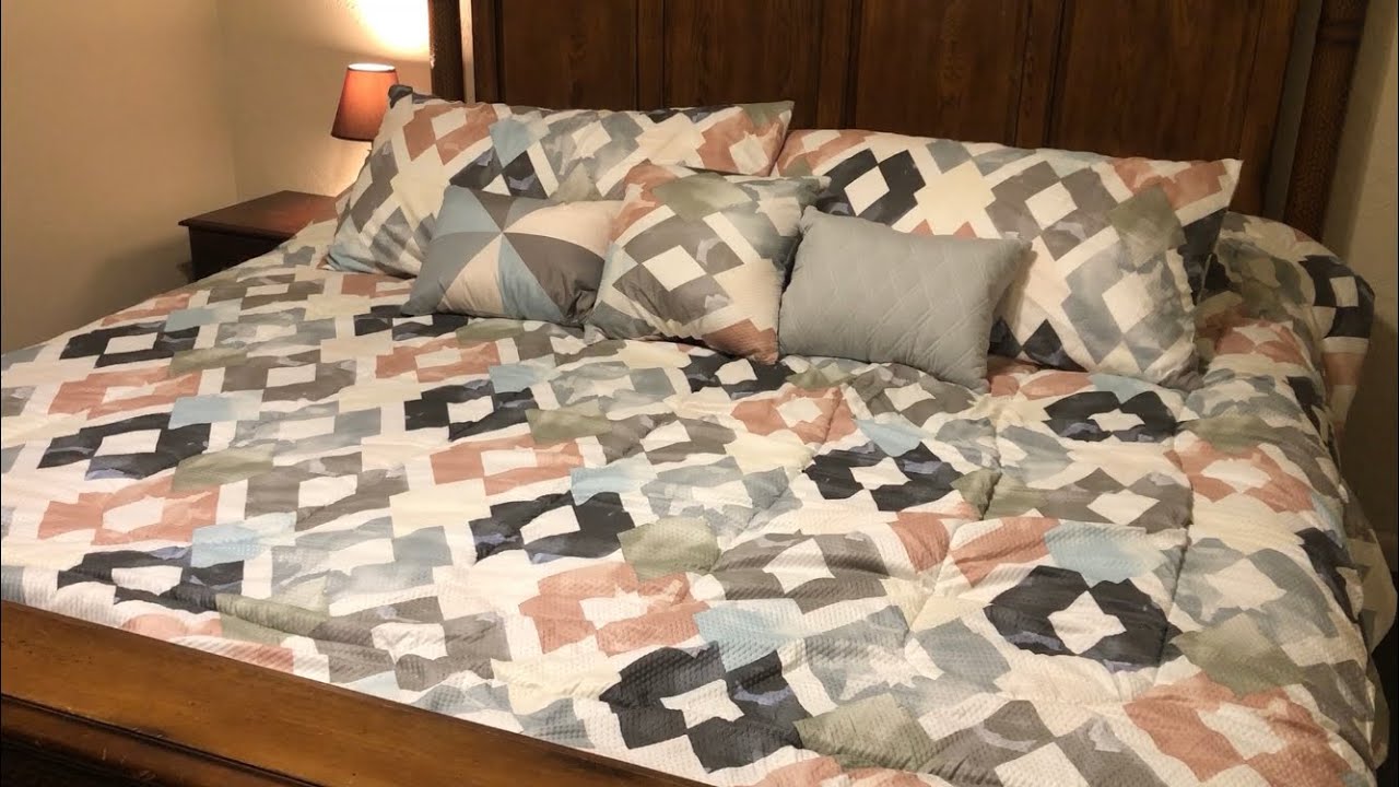 ASMR making a bed