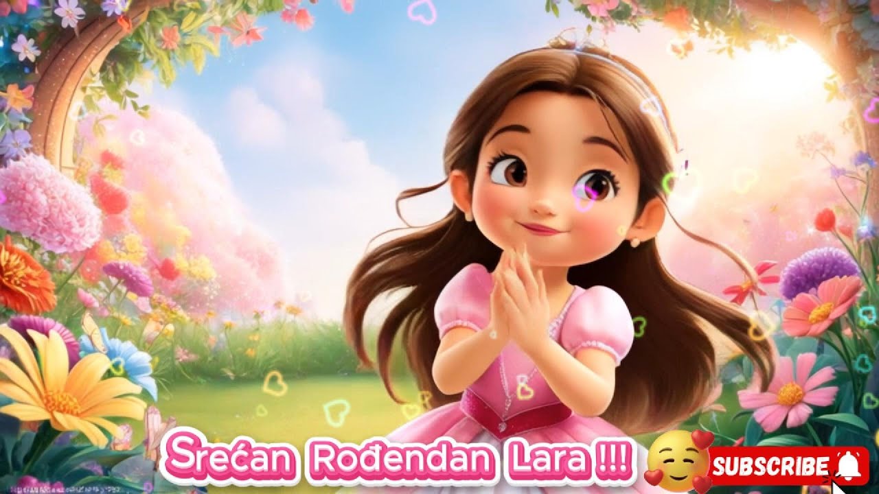 Srećan Rođendan Lara  I Dečija pesma  I Isaak Tv #decijepesme #rodjendan