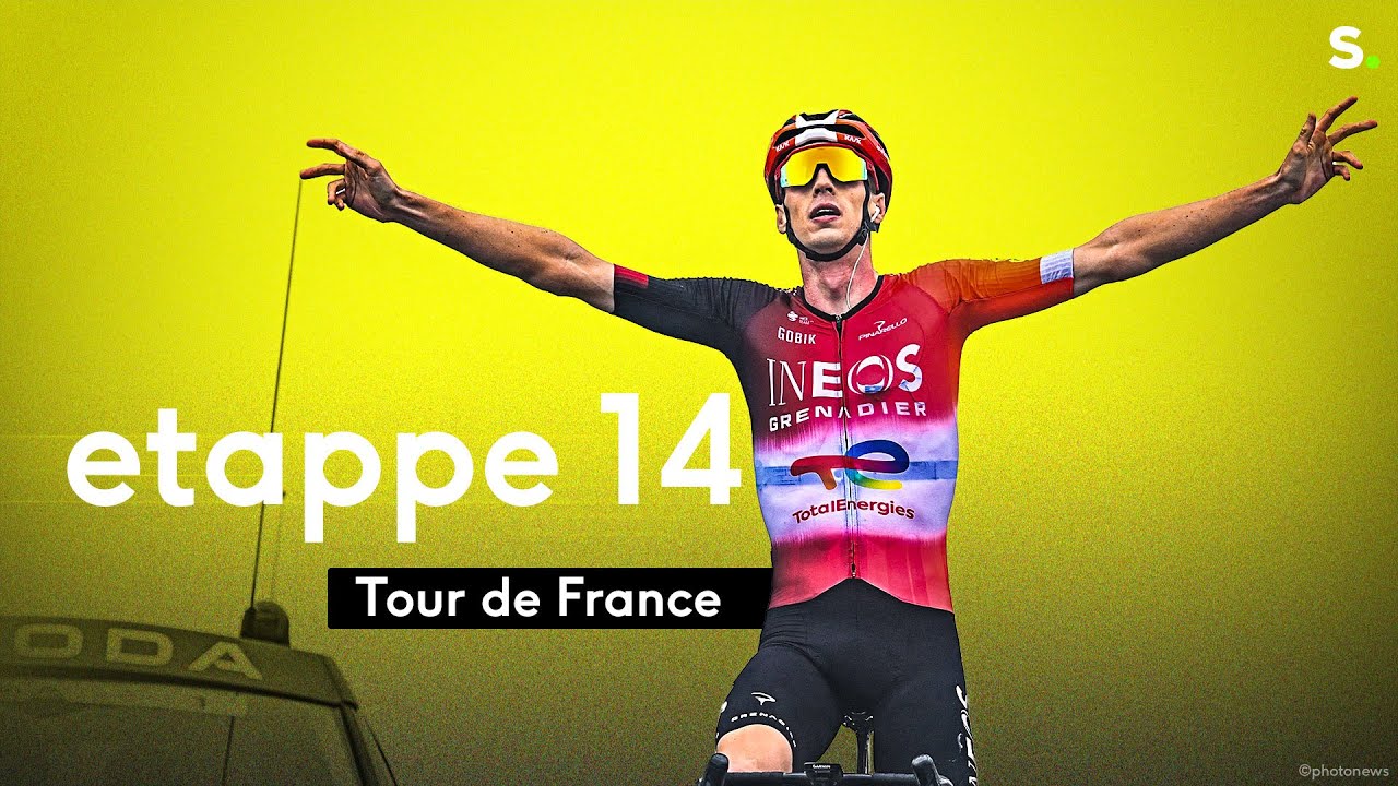 Tour de France 2025 rit 14 samenvatting