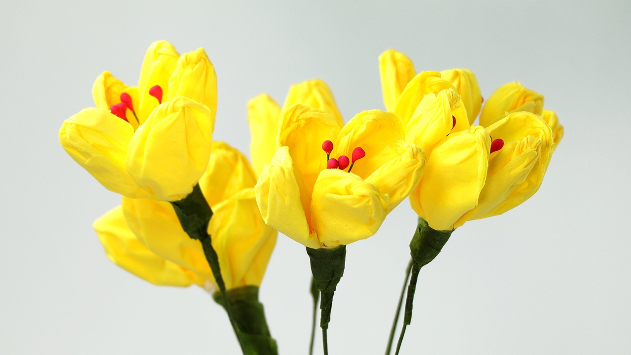 Handmade Felt Flowers - DIY Felt Flower Craft for Beginners