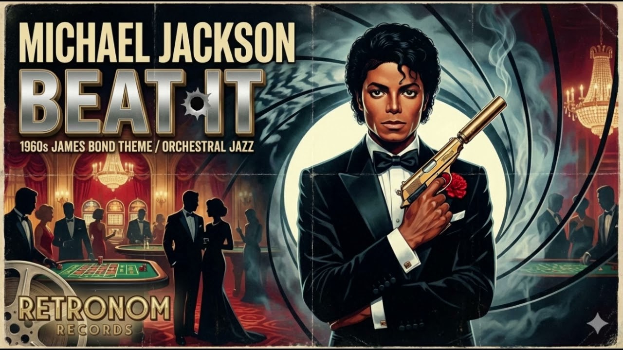 Michael Jackson Beat iMichael Jackson - Beat It (1960s James Bond Style) | Retronom Records