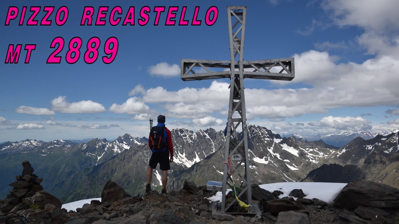 salita al pizzo recastello 2886mt,via normale, partenza da valbondione 21/06/20