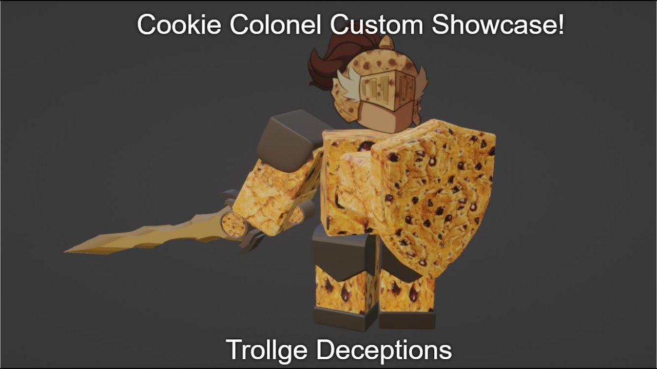 Cookie Colonel Custom Showcase | Trollge Deceptions