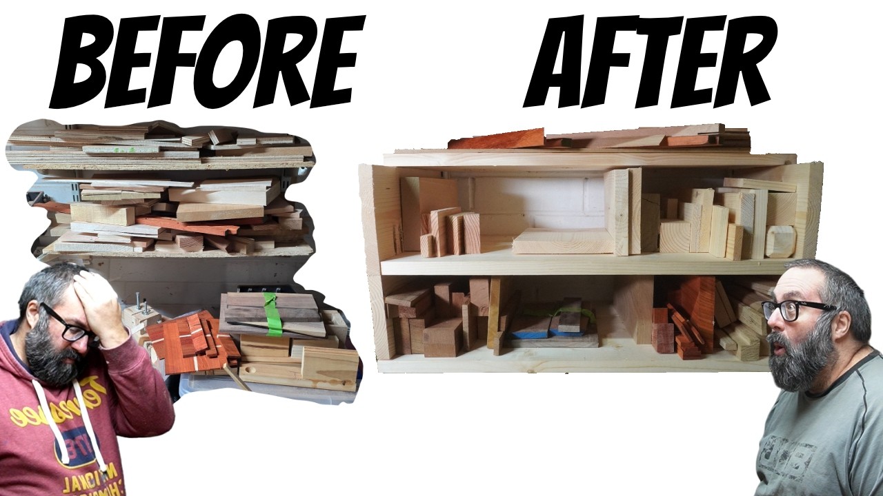 How I Was Able To Organise The Scrap Wood