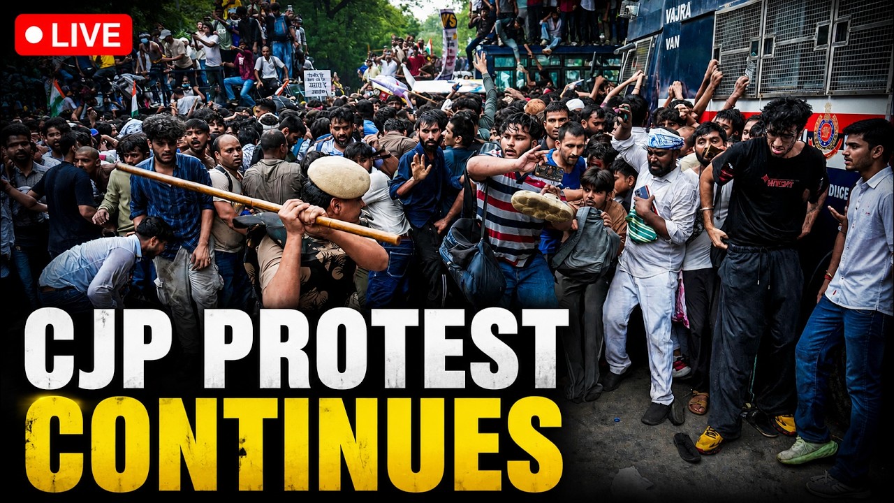 Delhi Protest LIVE | CJP Protest Continues | Rahul Gandhi Leads Opposition Protest | Jantar Mantar