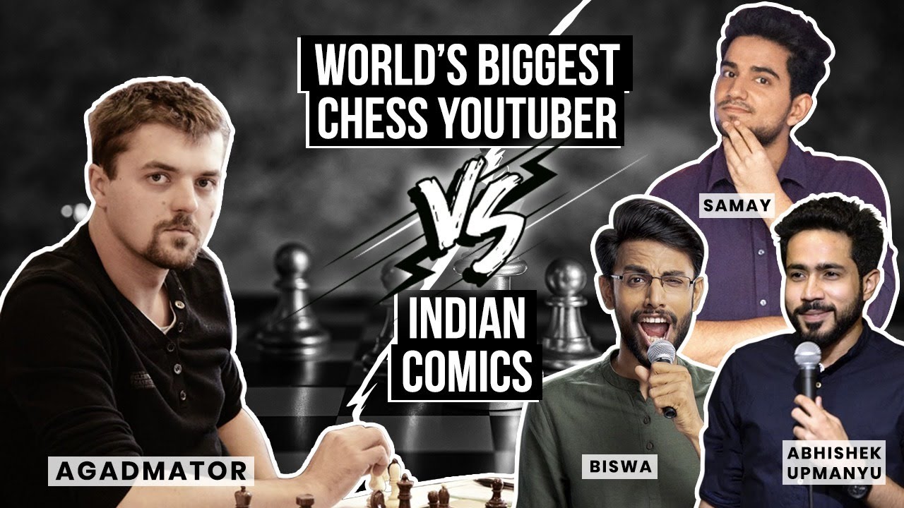 Agadmator vs Indian Comedians ft. 