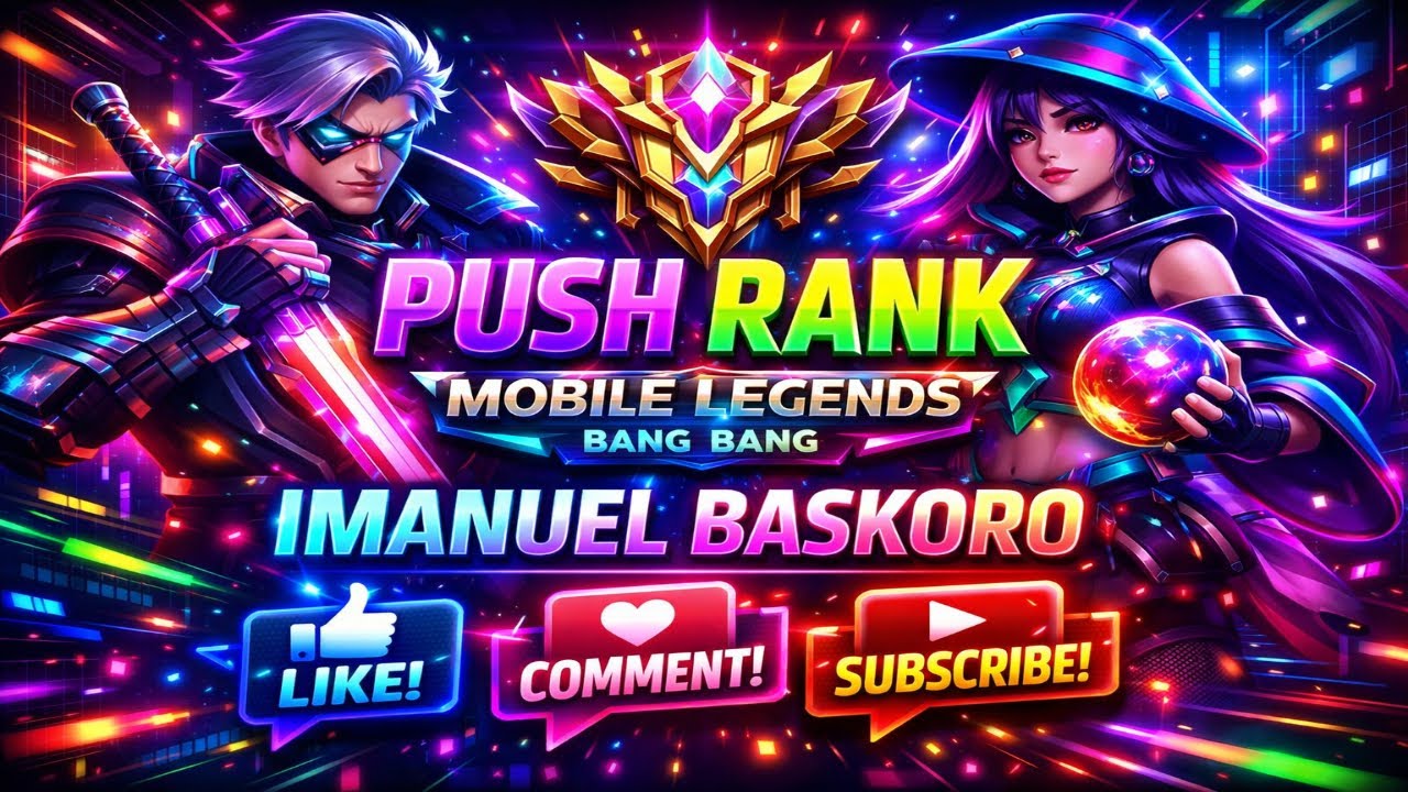 🎮⚔️ PUSH RANK MLBB LIVE | Gaspol Menuju Mythical Glory!