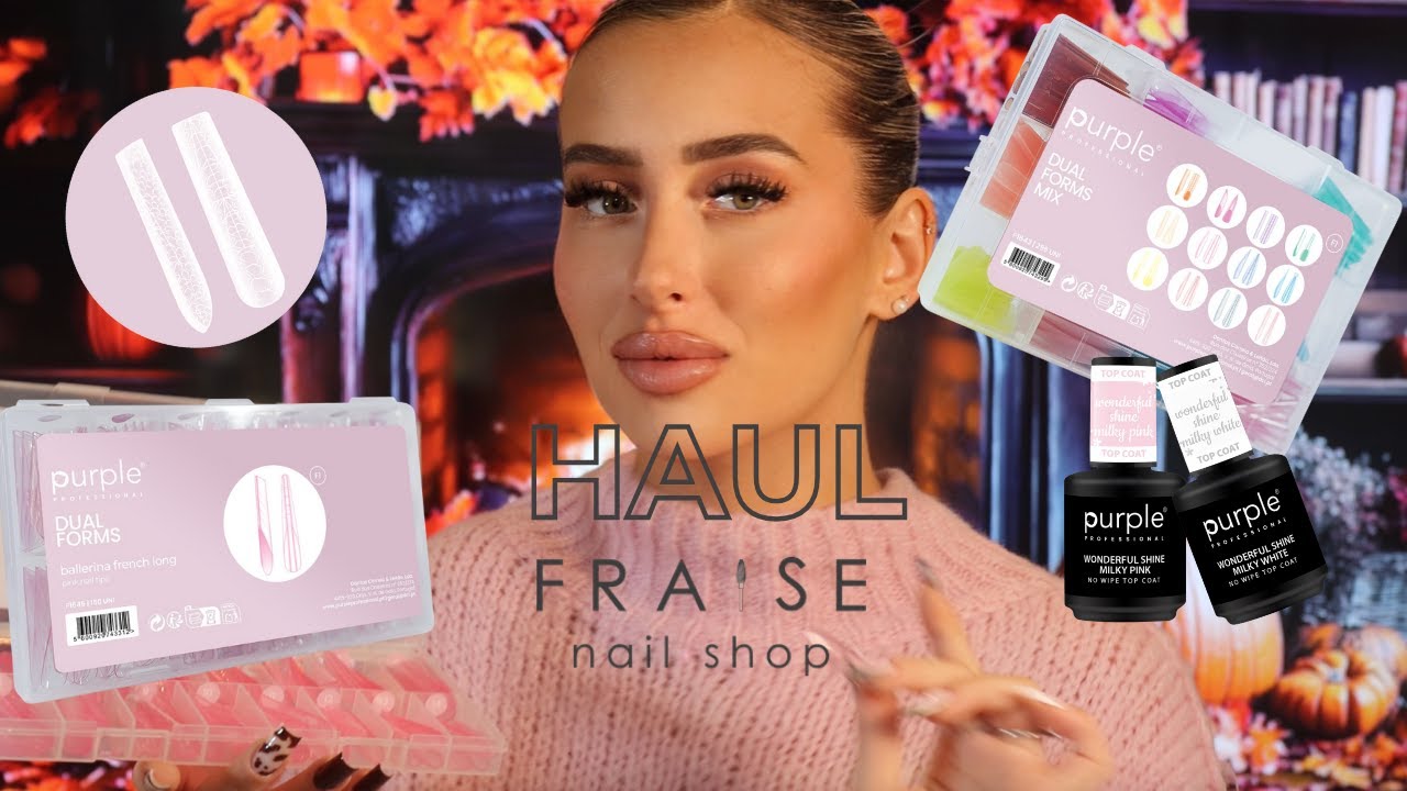 HAUL NEW STRAWBERRY NAIL SHOP