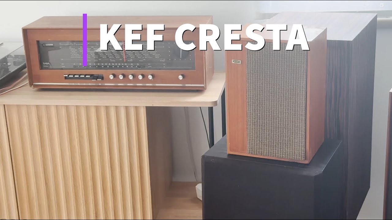 KEF Cresta A6375 (progenitor of the LS3/5A) + SABA STUDIO SRI 16