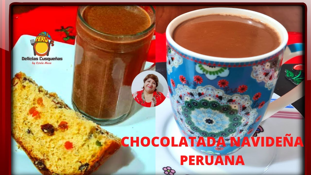 Como hacer deliciosa Chocolatada Peruana, f&aacute;cil R&aacute;pido Receta delicias cusque&ntilde;as Per&uacute; cocina peruana