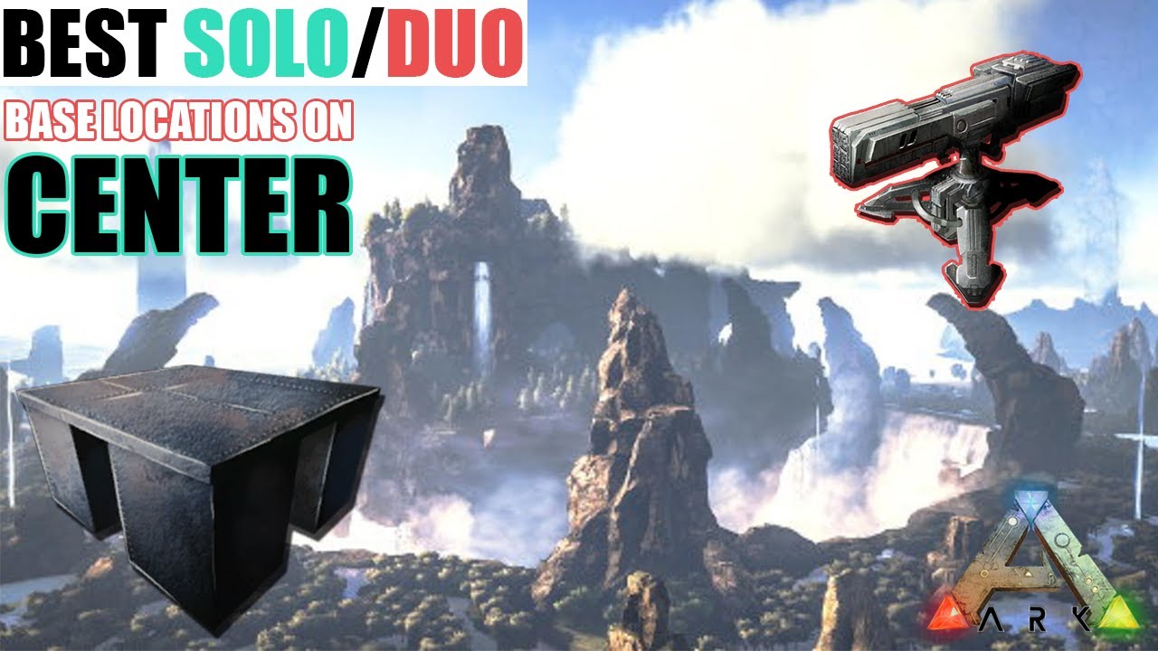 Ark Center | Top 7 Hidden Solo/Duo Base Locations (2020)